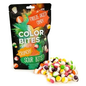 Lucky Treats Color Bites – Gefriergetrocknete Saure Bonbons