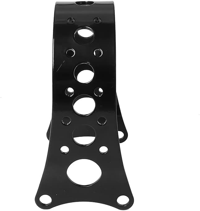 Front Fork Brace fit for Harley Sportster 1988-2017 Dyna FXR FXD 1988-2005, Narrow Glide Fork Stabilizer Tracker Style Bracket, Replaces Front Fender Position (Black)