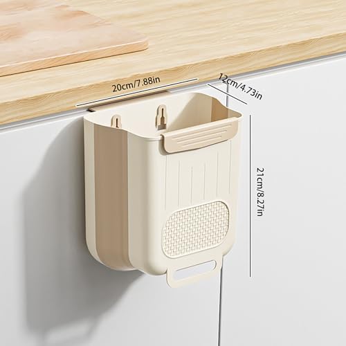 Caneca Plegable de Pared para Cocina Blanca miniatura 2