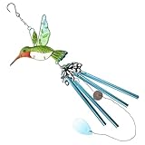 Photo Gallery hemobllo campanelli vento colibrì decorativi in vetro e metallo pendente da appendere per balcone e per famiglia e suono chiaro e rilassante Photo Gallery hemobllo campanelli vento colibrì decorativi in vetro e metallo pendente da appendere per balcone e per famiglia e suono chiaro e rilassante