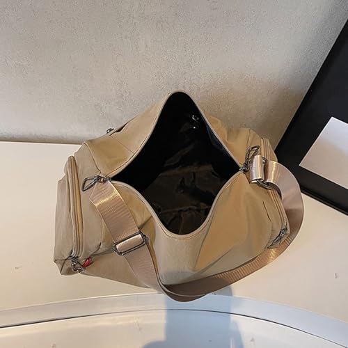 Travel Duffle Bag for Men Womens Overnight with Wet Pockets Multifunctional Sports Gym Bags Beach Swim Bag4