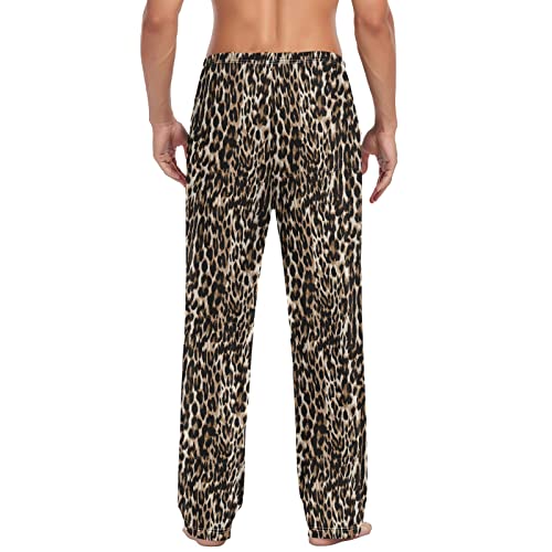 Leopard Pajama Pants Mens Lounge Pants Lightweight Men Pajama Bottoms2
