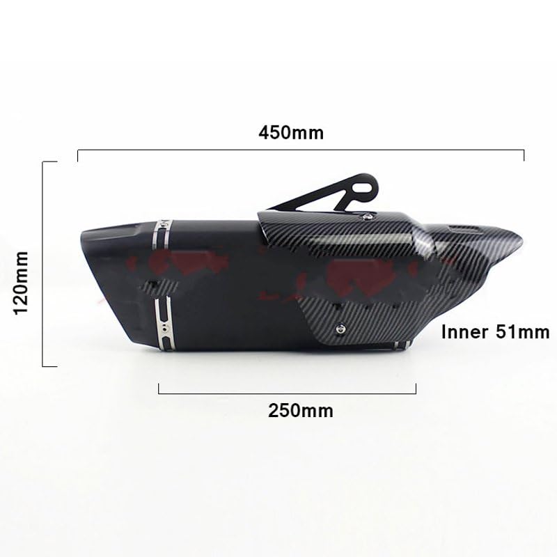 Silencieux pour X-ADV 750 résolvant les pertes de puissance d'origine - 2
