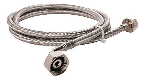 Sanitop-Wingenroth 17216 5 Device Connection Inlet Hose for Washing Machines and dishwashers 1/2 x 2000 mm, stainlesssteel - Image 2