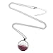 Mylery Collar con Motivo Horizonte de Viena Austria Austria Plata 28mm