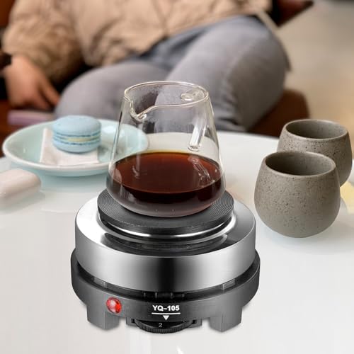 Mini Plaque De Cuisson Électrique Portable 220V 500W - Plaque Chauffante Pour Thé Café Cuisine – Image 6