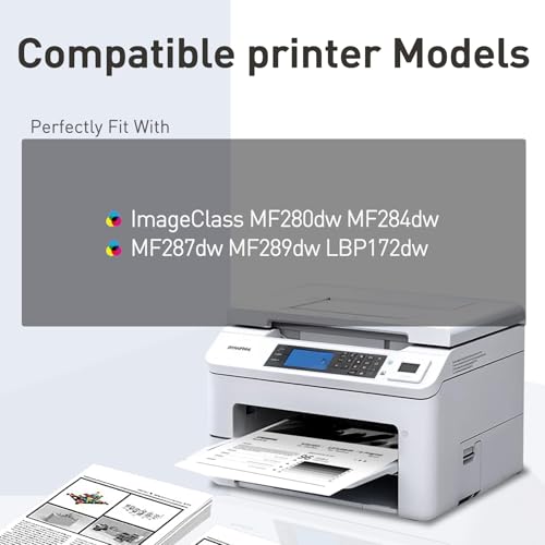 Image of 075H Black Toner Cartridge Compatible for Canon Color ImageCLASS MF665CDW MF663Cdw LBP646Cdw MF660c MF662CDW LBP647Cdw LBP640c MF660 LBP640 Printer (2 Black)