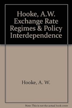 Hardcover Exchange Rate Regimes and Policy Interdependence Book