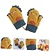 FRCOLOR Thick Boy Girl Winter Gloves Fashion Cartoon Mittens for Boys and Girls Months Winter Gloves and