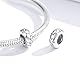 Spacer Charm 925 Sterling Silber Clip Stopper Charm für Pandora Charm Armband