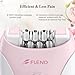 Epilator,Epilator for Women Facial Hair Removal Rechargeable,2 Speeds Hair Removal,Hair Removal Device with 36 Tweezers,Hair Removal for Women Legs/Face/Bikini/Arms,Womens Electric Shaver Smooth Skin