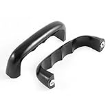 Qtqgoitem Plastic Stockpot Pan Pot Lid Cover Handle Grip 11cm Long 2pcs Black (Model: 5e5 c96 925 167 905)
