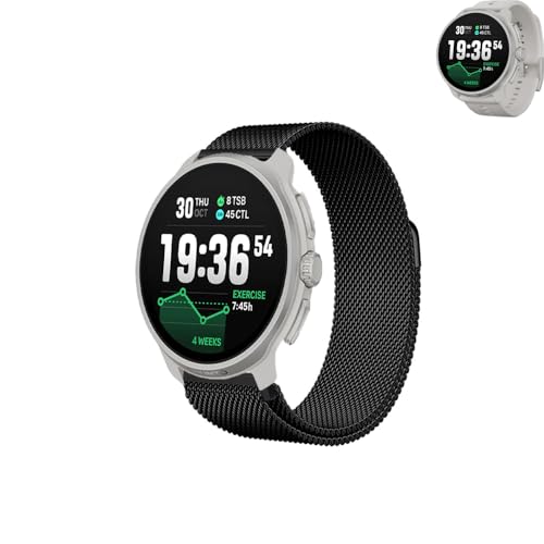 [SUNZHXIN] yCz For SUUNTO RACE 2 1.5C` oh xg 22mm ʋCǍD ߉\ GǍD h h ȈՑEO\  jp SUUNTO RACE 2 Xgbv (ubN)