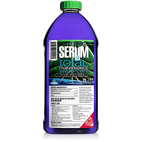 Hot Tub Serum Total Maintenance Hot Tub Conditioner and Clarifier– 24 Weekly Doses