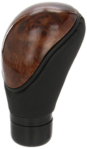 Carpriss 72512774 Pommeau de levier de vitesse en cuir/bois