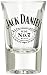 Jack Daniels Licensed Barware 5599 Swing Cartouche Shot Glass, 1 oz, Clear