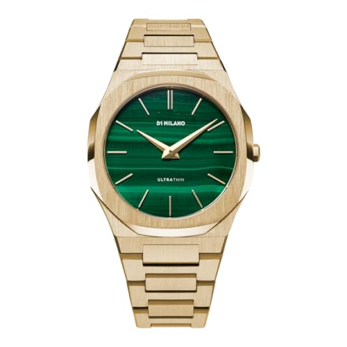 D1 Milano montre homme cuir or rose : fini les montres lourdes