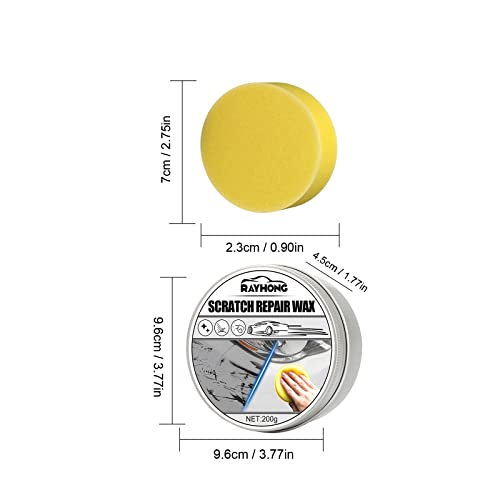 Cera reparadora para rayaduras de auto 1 unidad miniatura 2