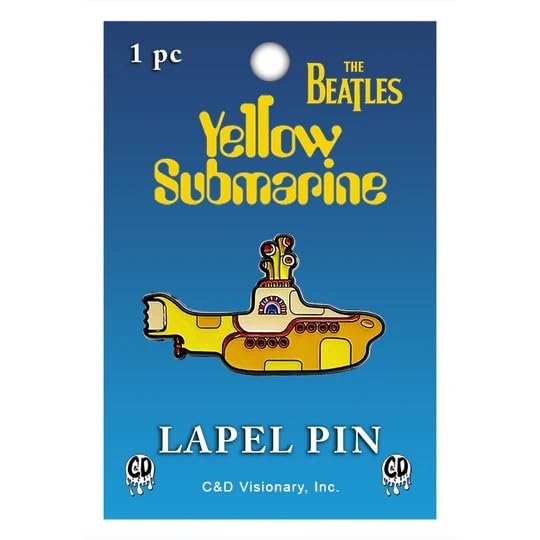 The Beatles Yellow Submarine Logo Metal Lapel Pin
