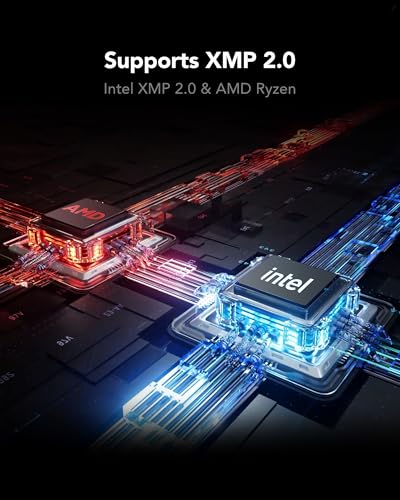 Image of Lexar Ares RGB DDR4 RAM Kit 16GB (2x8GB) 3200MHz, 288-Pin UDIMM PC Memory, High Performance DRAM for XMP 2.0 PC Games and for AMD Ryzen Memory, CL16-20-20-40 /1.35V (LD4U08G32C16LA-RGD)