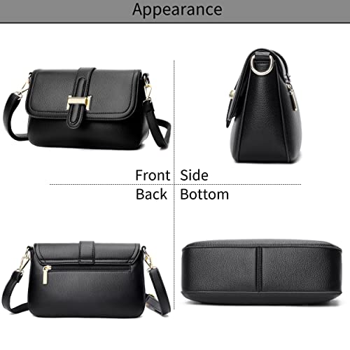 FSD.WG Fashion Quilted Crossbody Bag,Leather Ladies Shoulder Purses, Mini Shoulder Bag,Phone Wallet Purse for Women3
