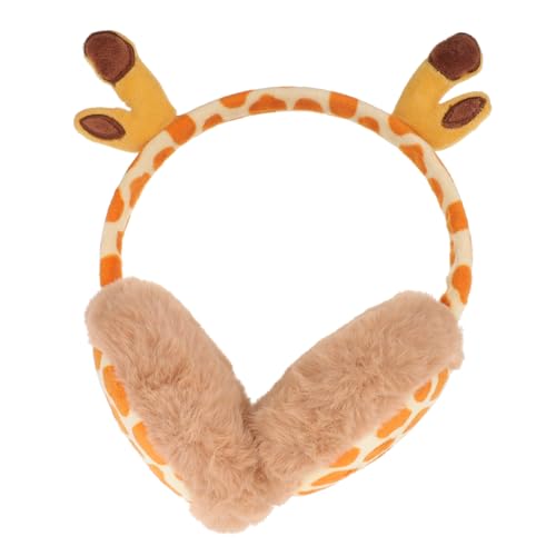 Plush Cute Earmuff Headband for Winters Warm Ear Warmer Lightweight Soft Texture Protective Ears Cover Unisex Portable Winter Accessory for Outdoor Use