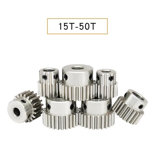 Pignon en acier inoxydable 304 robuste avec denture 1M 22T de précision