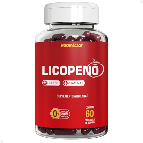 Licopeno com Selênio e Vitamina E - 60 CAPS - NATUNECTAR