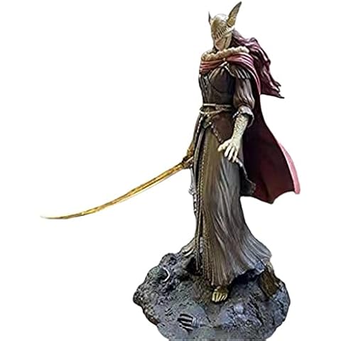 Mejgus Elden Ring Valkyrie Statue Collectibles,Mysterious Elden Ring Valkyrie Sculpture,Popular Game Character Malenia Statue Collectibles Resin Ornament,Elden Ring Game Figure Statue For Game Lovers Cover