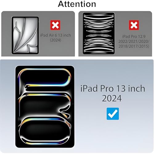 Image of Tempered Glass for iPad Pro 13 inch (M4 2024) Screen Protector Guard for iPad Pro 13 inch (M4 2024) Tablet - 1 Pack