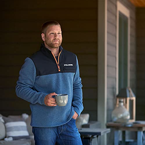 Polaris Men's Titan Thermal Quarter-Zip Sweater – Moisture-Wicking, Breathable Mid-Layer with Comfortable Fit3