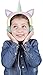 Gabba Goods LED Light Up Unicorn Headphones for Kids