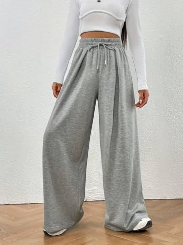 Image of dockstreet Women's /Unisex ONESOPEN Bottom Drawstring Pure Cotton Stretchable Baggy Jogger Pants || for Similar Baggy Look Order a Size or Two Large Than Your Usual Size