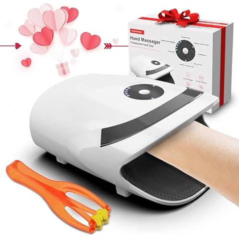 Xllent Hand Massager with Compression & Heating Cover