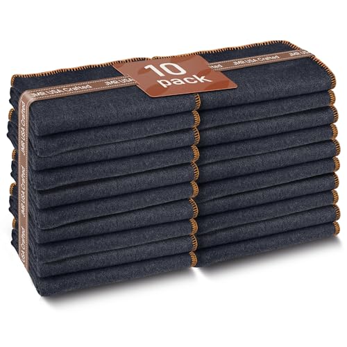 JMR Wool Camping Blanket – Warm Heavy Car Blanket & Camp Quilt – Survival Emergency Blanket for Sleeping Outdoors – Multi-Use Wool Blanket for Camping, Car & Home – 80% Wool, Navy, 66X90, Case of 10