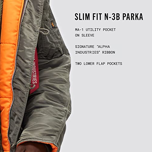 Alpha Industries Men's Slim Fit N-3b Parka3