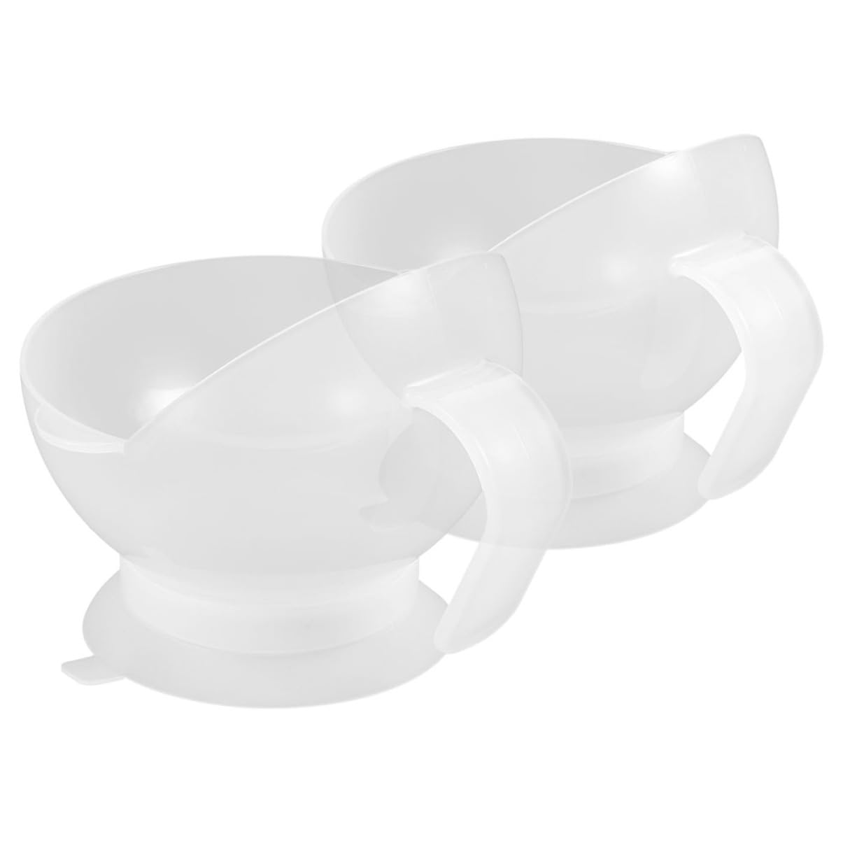 4piezas Bowl Antideslizante Ventosa Para Personas Mayores y Discapacitadas Tazón Para Evitar Derrames y Caídas De Utensilios De Comida Para Ancianos y Ayuda La Alimentación