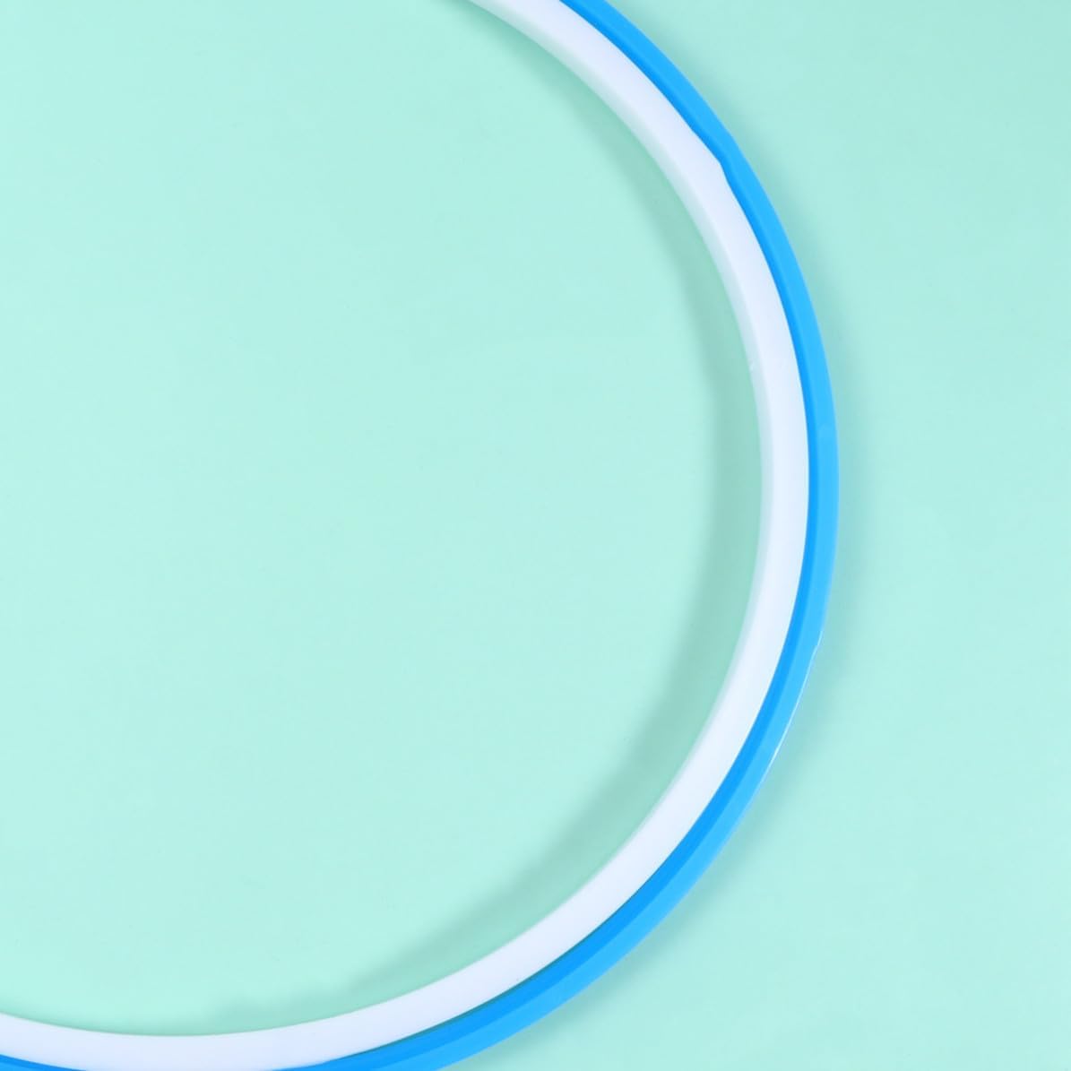 Plastic Embroidery Hoop Kit for DIY Craft, 24cm 2 Pack