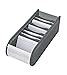 Produktbild Wedo 2508012 Lernkartei A8, Rolloverschluss, 6 Stützplatten inklusiv 100 Karten 21.7 x 9.2 x 7.3 cm, grau