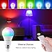 NOVOSTELLA Smart Light Bulb, WiFi LED RGB Color Changing Light Bulbs with Remote Control, A19 E26 2700K-6500K Dimmable Lights Work with Alexa and IFTTT, No Hub Required, 9W (75W Equivalent), 2 Pack