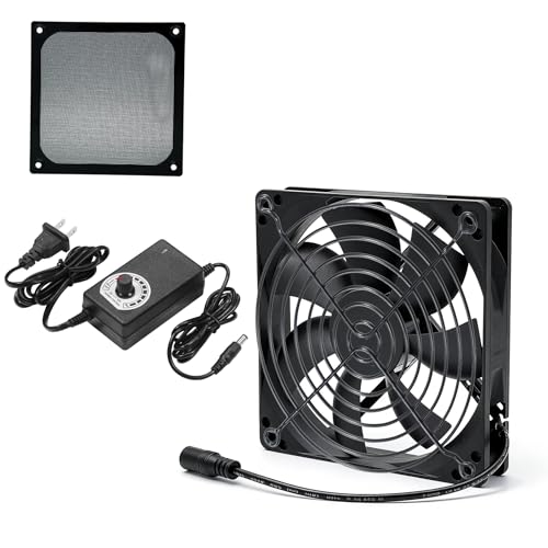 Ventilateur de refroidissement 120mm anti-surchauffe pour imprimante 3D et châssis
