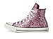 Converse Women's Chuck Taylor All Star Glitter Sneaker, Orchid Abyss/Egret/Black, 7.5
