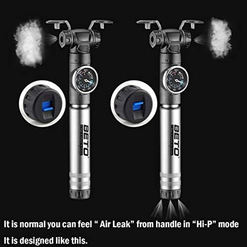 Mini Bike Pump with CO2 Inflator Dual Mode Hand Pump/ CO2 Valve