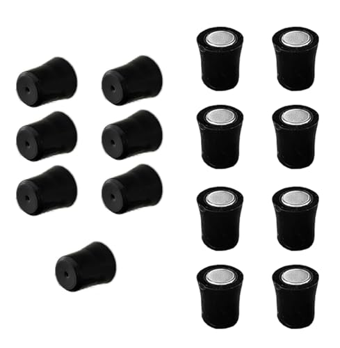 15 Magnetic Pin Backs for Enamel Pins (Black) Converts Pins into Refrigerator Magnets & Put Your Pins on Fridge for Seasonal Decorations and Gifts Enamel Pins Not Included