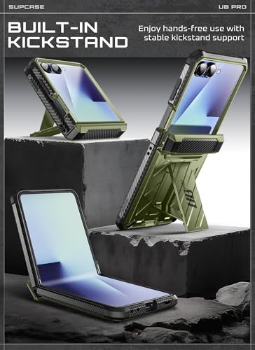 Image of SUPCASE for Samsung Galaxy Z Flip 7 Case with Built-in Kickstand, Guldan