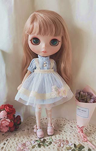 Leoglint �u���C�X �� �h�[���� �l�` �ߑ� 1/6�X�P�[�� blythe ICY Sunny Licca azone ob24 ob22�h�[���p�� �ߑ� ���̊֐ߐl�` �� �l�I�u���C�X �A�E�g�t�B�b�g �l�`�Ȃ� (�h���X) (���C�g�u���[)