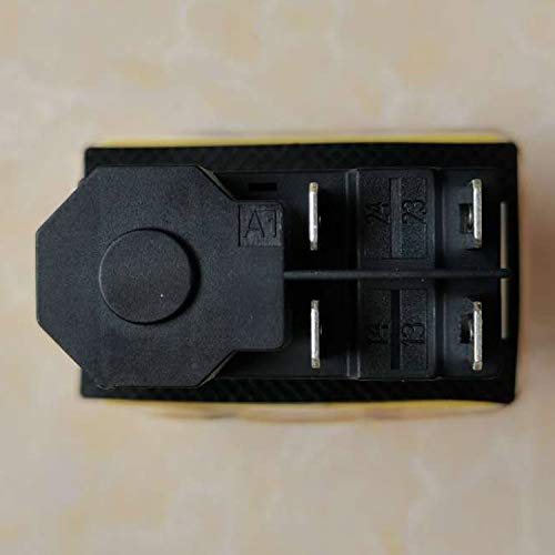 Kedu Kjd17B/120V 4Pins Electromagnetic Switch On-Off Waterproof Pushbutton Switches With Power-Off And Under-Voltage Protection 120V 1/2Hp 16(12) A 5E4 Ce (Kjd17B/120V-4Pins) #TOP4