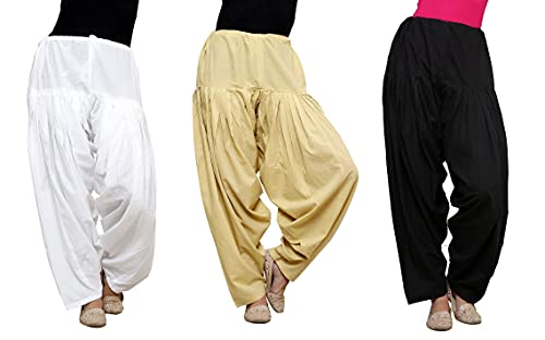 Image of Pistaa's Women's Regular Fit High Rise Premium Cotton Readymade Regular Salwar