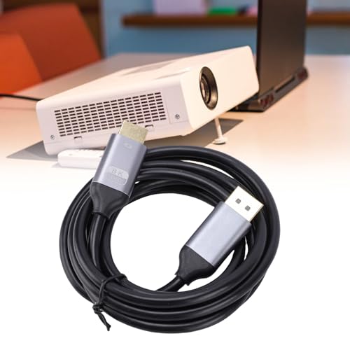 Cable DisplayPort a HDMI de alta velocidad con conectores resistentes de 1,8 M 4