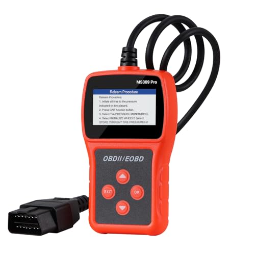OBD2 Diagnosegerät, OBD-II Diagnosewerkzeuge, Motor Fehlercodeleser Diagnosegerät, Fehlerspeicher Auslesen, Diagnose Auto Adapter KFZ Diagnosegerät für OBDII Protokoll